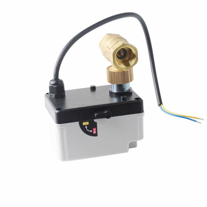 1“ 220v Електрически клапан кран със ел задвижка работи без налягане