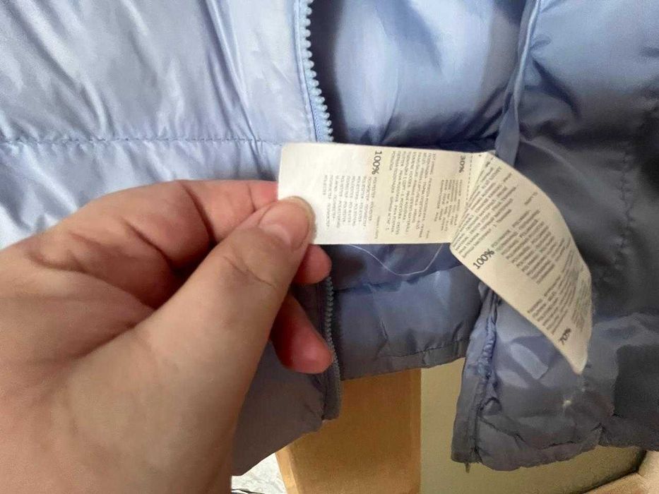 куртка женская голубая