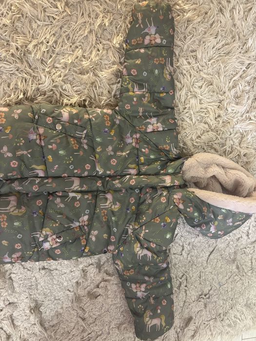 Детско зимно яке за момиче NEXT