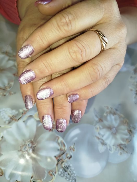 Маникюр 3000тг наращивание