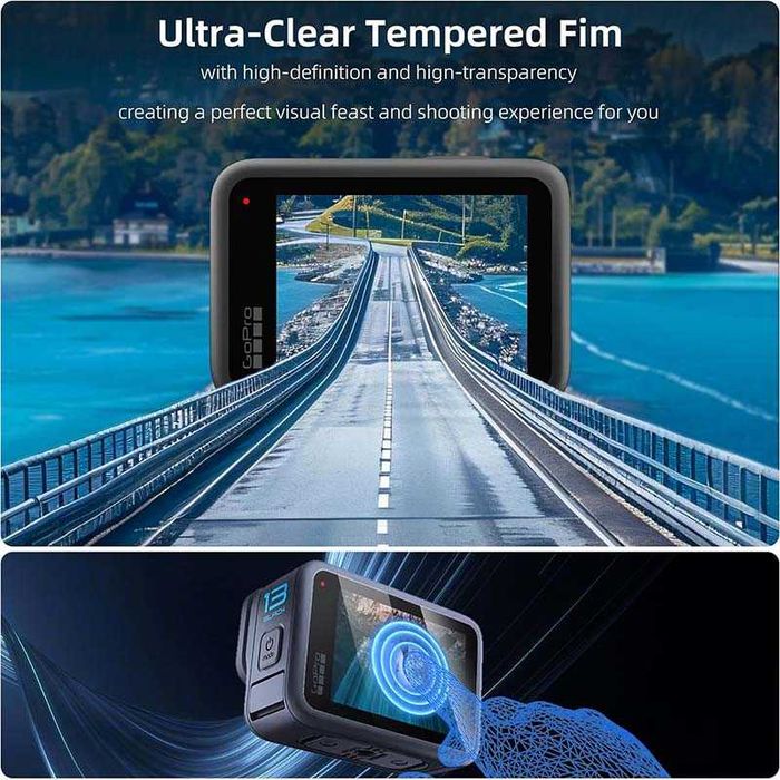 Стъклени Протектори Екшън Камери - GoPro | Insta | DJI | SJCAM | GARV