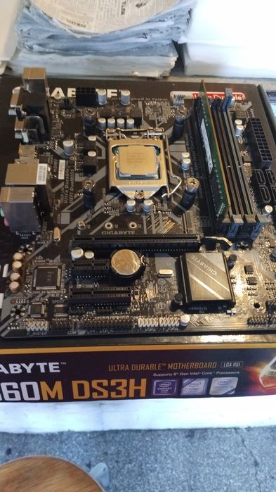 Kit Placa de baza b360 lga1151,procesor i7 8700,16gb ddr4