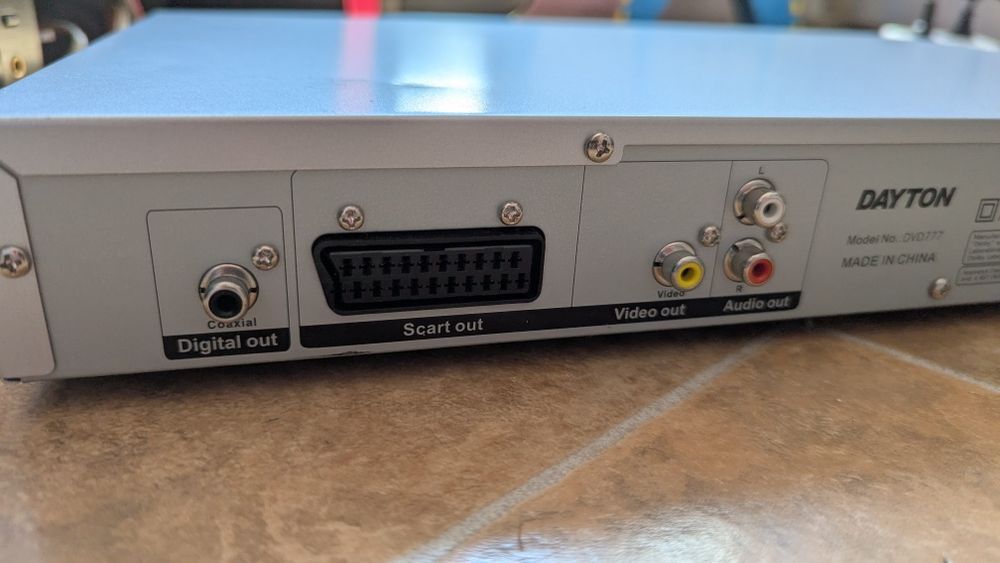 Dayton DVD 777 dvd player