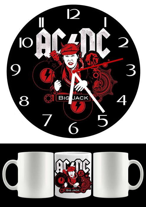 Стенен часовник + чаша-по наш или Ваш дизайн-перфектният подарък