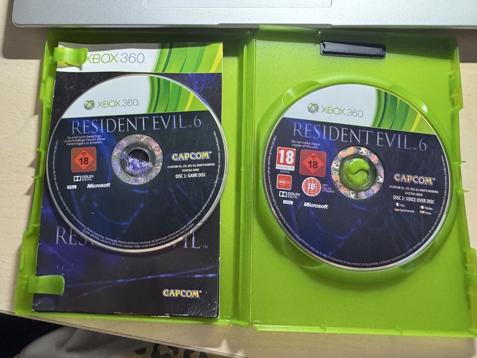Resident Evil 6 игра Xbox 360