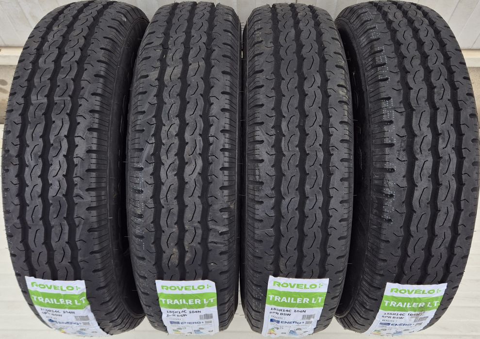 185 R14C, 104N, ROVELO Trailer ,Anvelope remorca M+S