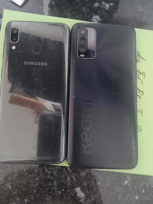 Смартфоны самсунг и редми