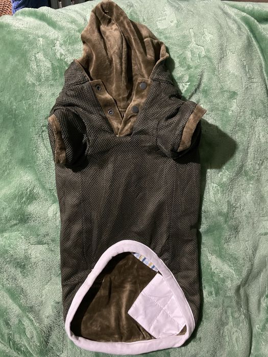 Японска нова дреха за куче с качулка