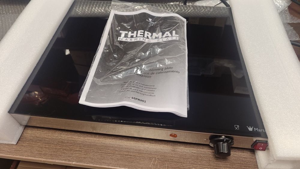 Нагряваща се плоча Thermal heating plate Martellato
