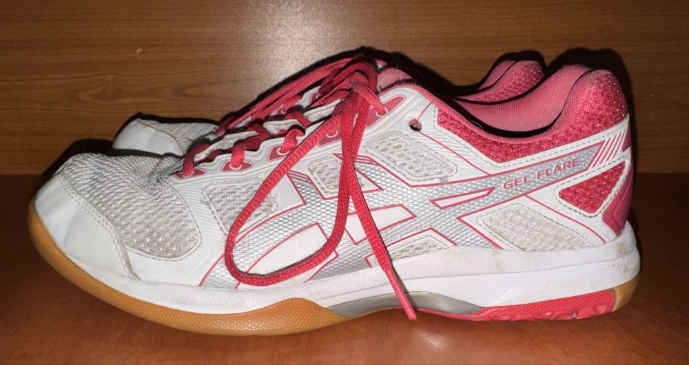 Asics sport sneakers indoor Gel-Rocket 8, unisex, white