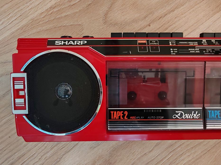 Касетофон SHARP  WQ -262H