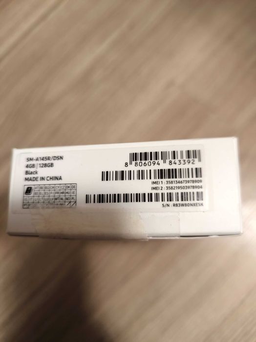 Чисто нов Телефон Samsung Galaxy A14 128GB 4GB RAM Dual Черен