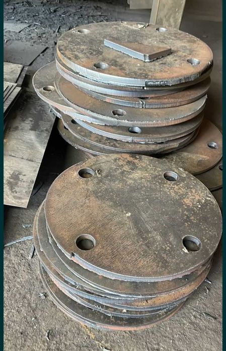 Плазменная резка на станке ЧПУ