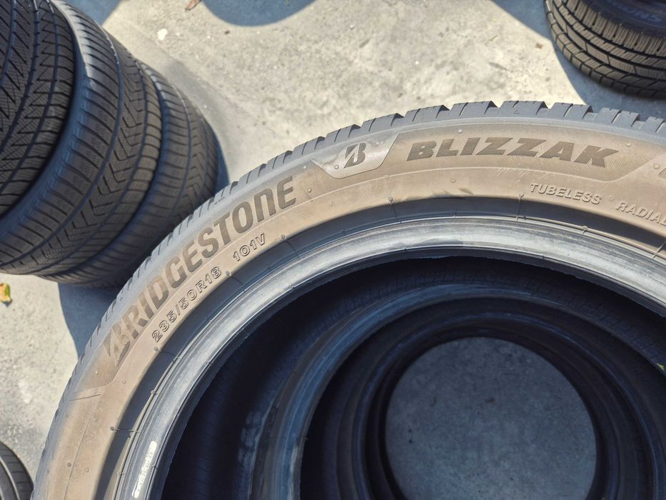 2 Anvelope M+S IARNA - 235/50/18 101V - Bridgestone Blizzak 6 - CA UNELE NOI - DOT 2024 !