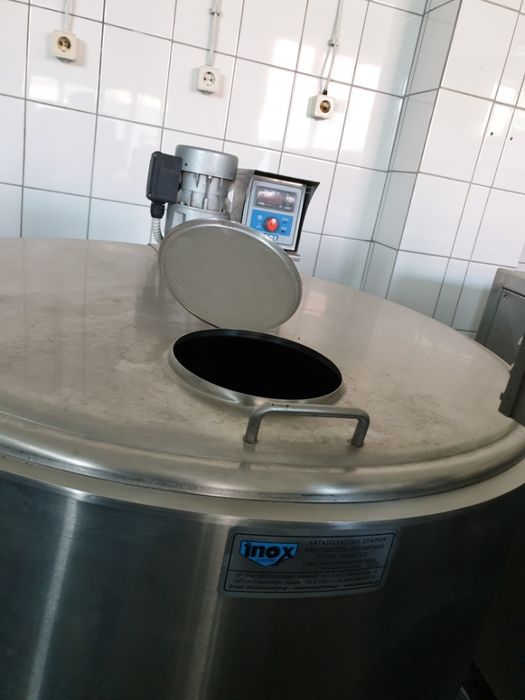 Tanc de racire/maturare lapte, inghetata, etc - 300 l. Aproape NOU!