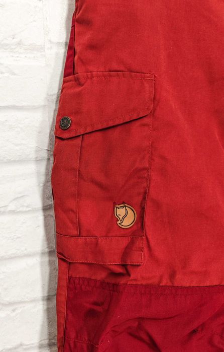 FJALLRAVEN G 1000 Дамски карго червен туристически панталон размер 40