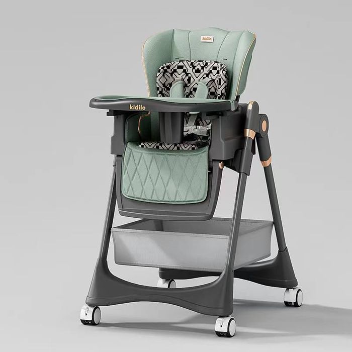 Стульчик + качели для кормления ребенка Kidilo 8100 Bolalar stuli ovqa