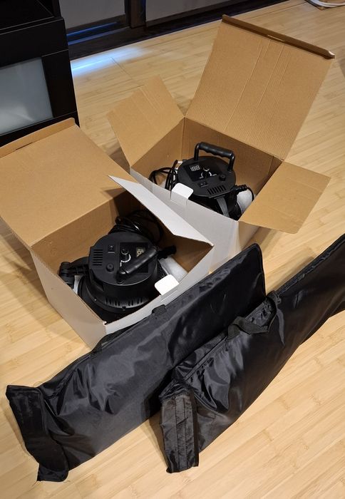 Kit 2 Lămpi LED - Lumină Continuă Studio - Hakutatz HK-176 45W