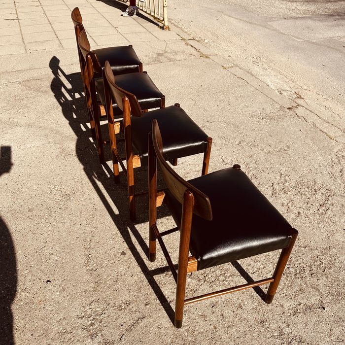 Винтидж италиански столове – комплект 4 бр. – Mid Century