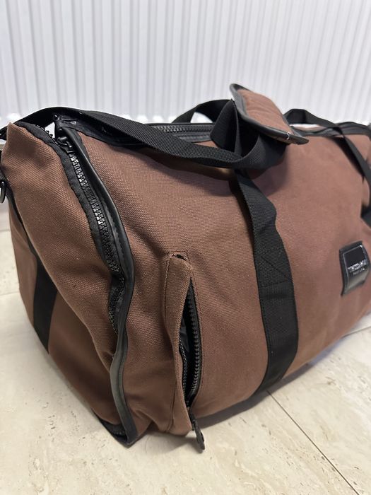 Geanta Trussardi Parfums - Duffle Bag, Maro, Stare Foarte Buna