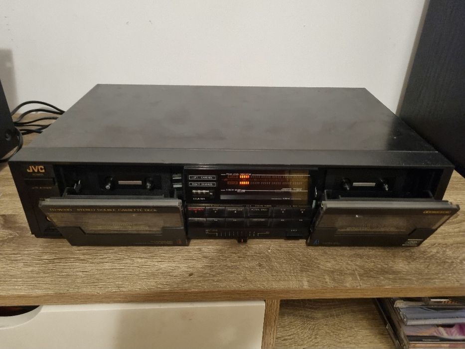 Dublu casetofon deck jvc