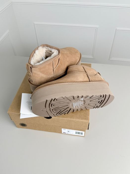 Ugg Ultra Mini Platform Chestnut Noi Originali