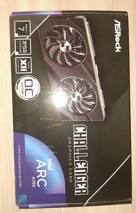 Видеокарта Intel ARC A750