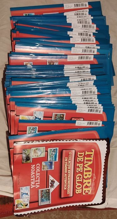 Vand colecția Timbre de pe glob doar revistele
