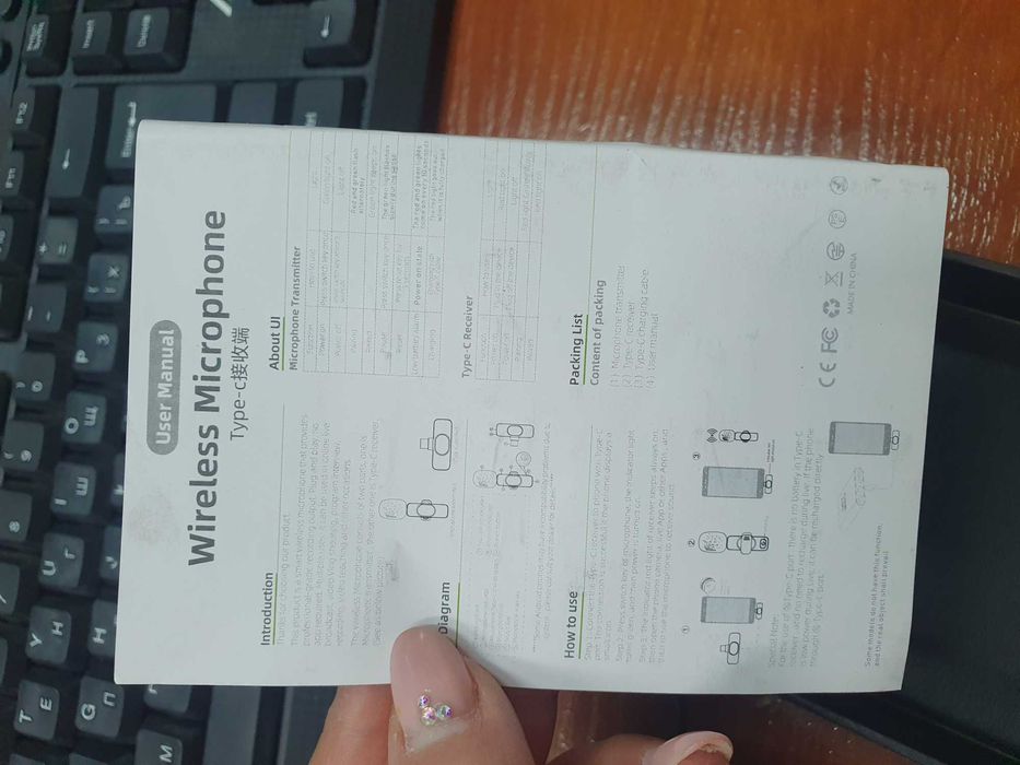 Mikrofon petlichka dlya iphon 14 pro