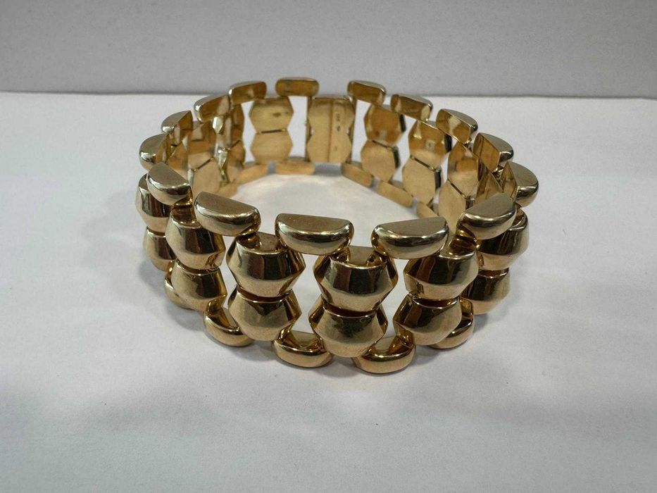 (Ag41) Bratara aur masiva 14K  B5764 - Ridicare din agentie