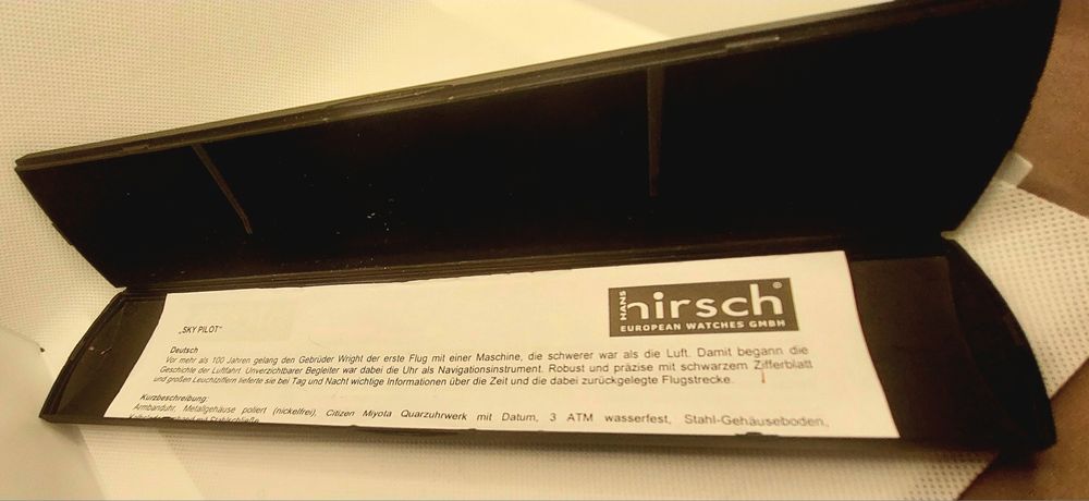 Мъжки часовник Hirsch Sky Pilot