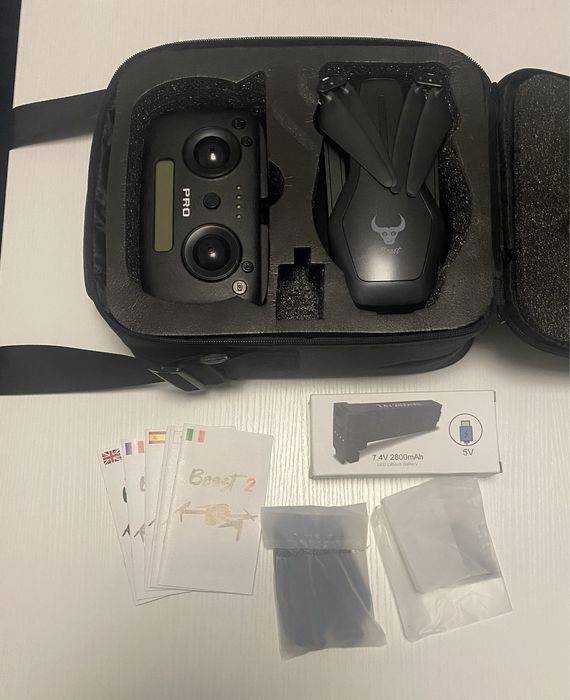 Drona SG906 PRO 2, camera sony 4K UHD, GPS, 2 acumulatori