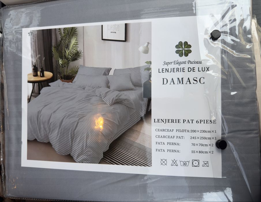 Lenjerie Damasc Pucioasa