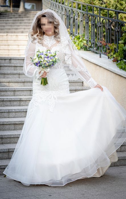 Rochie de mireasă stil sirenă