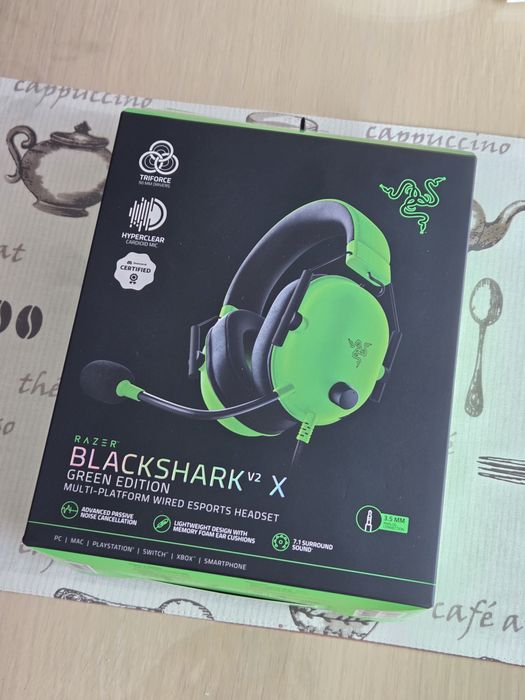 Căști Gaming Razer Blackshark V2 X Green Edition