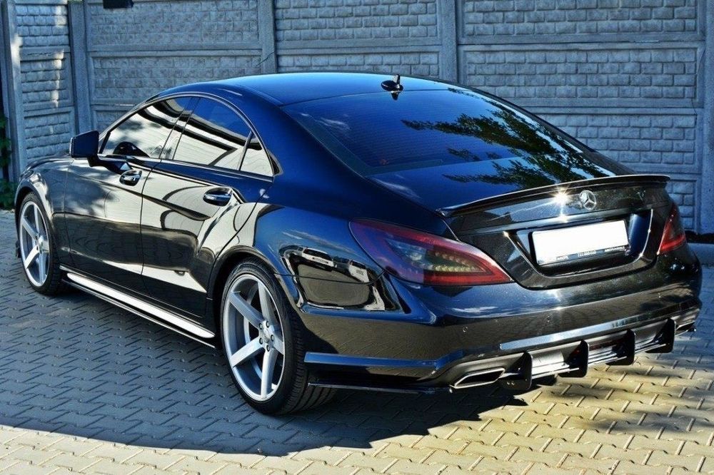 Добавка за задна AMG броня Maxton design за Mercedes Benz CLS W218 (2011-2014)