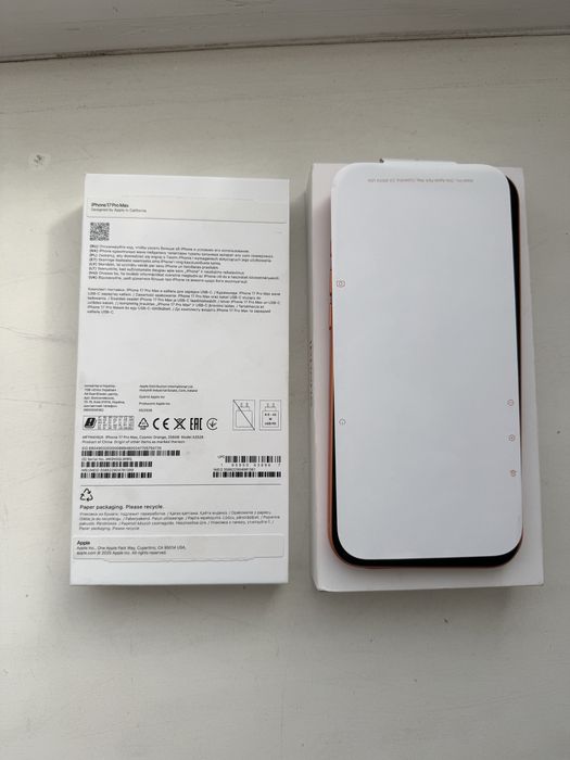 Продам iPhone 17 PROMMAX 256 ORANGE