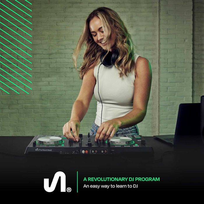 Tiesto DJ контролер, SX1 преносим контролен дек с аудио миксер