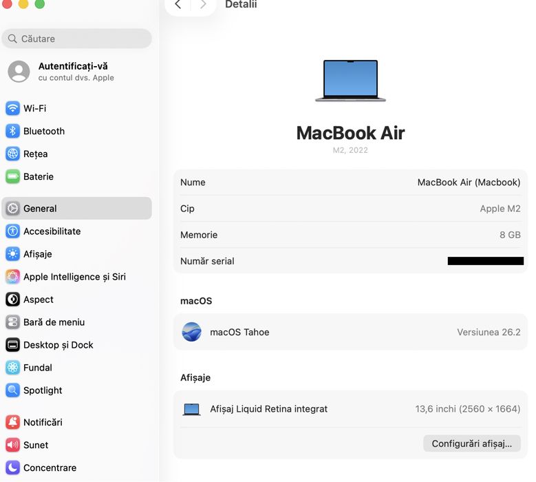 MacBook Air 2022 13.6-inch/ 256 Gb / Silver