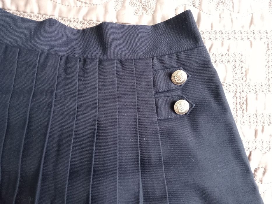 Синяя школьная форма по