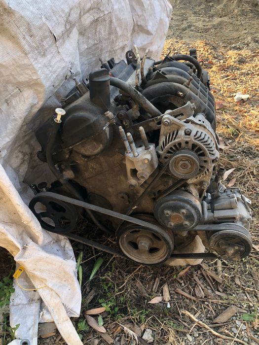 Мотор Двигатель от Лансер 10  объем 1,6