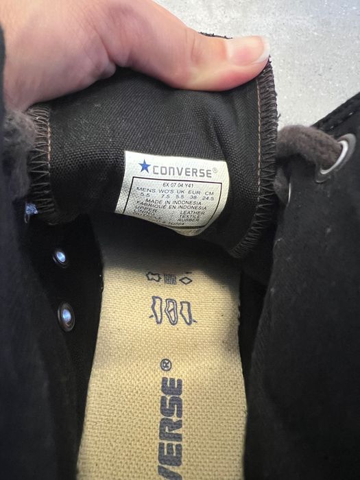 Оригинални кецове Converse естествена кожа