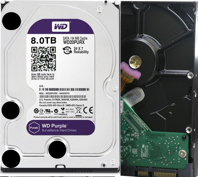 Хард диск 1ТБ / HDD 1TB WD Blue / 7200RPM / 64MB / SATA3 / Перфектен