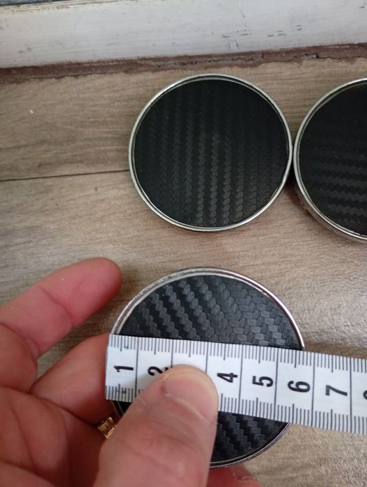 Capace jante negre plastic universale