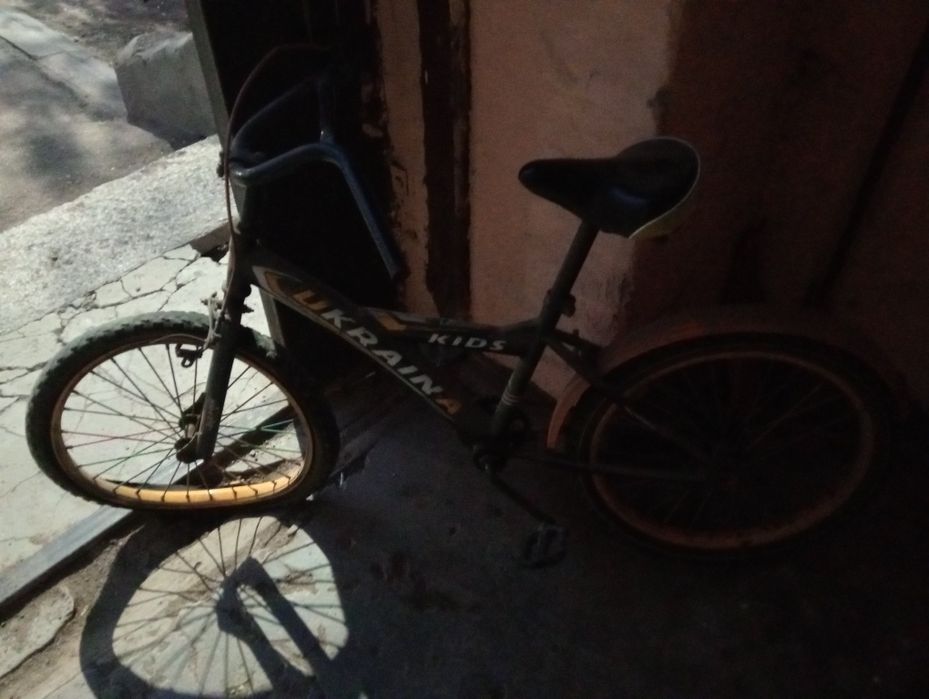 Велосипед в нехорошем состаянии
