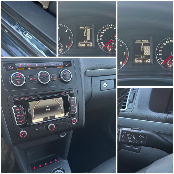 Vand Volkswagen Touaran 7 locuri Cup edition 2015 Euro5