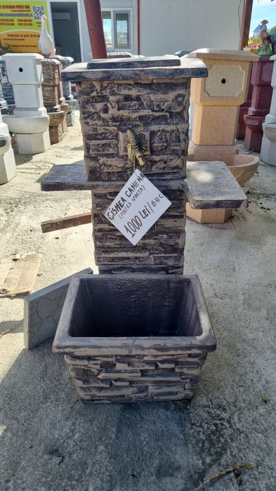 Ornamente gradina / statui beton / vaza din beton / fantana arteziana