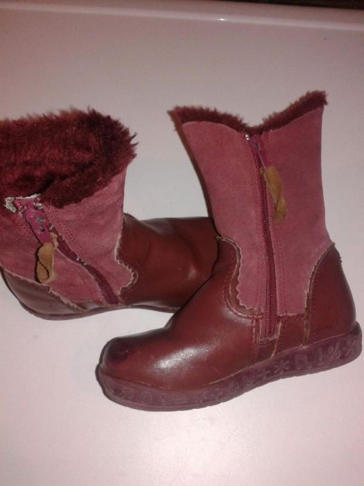 Детски ботуши N26 ест.кожа