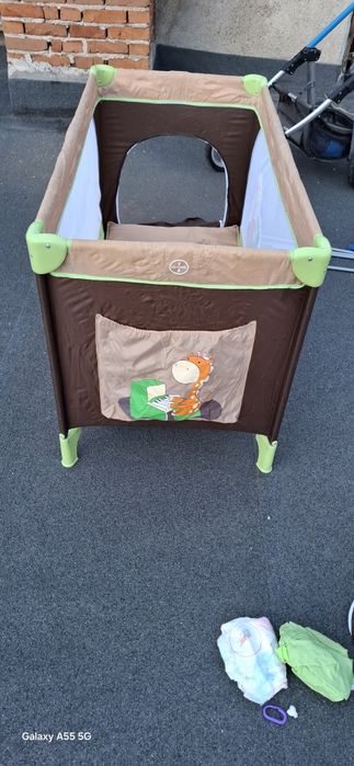 Згъваема  детска кошара