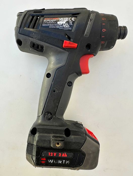 Wurth AS 12-1/4'' M-Cube - Акумулаторен винтоверт 2x12V 2.0Ah